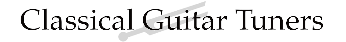 Classical Guitar Tuner Logo
